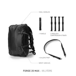 FORGE 20 MAX - JET BLACK