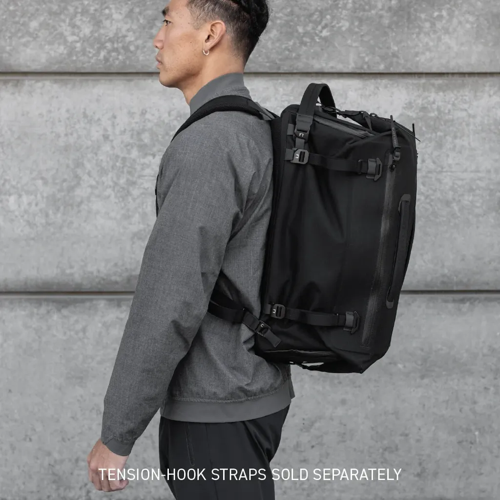 DEX45 CORDURA® RN66 AIR-MATTE - JET BLACK : 45L