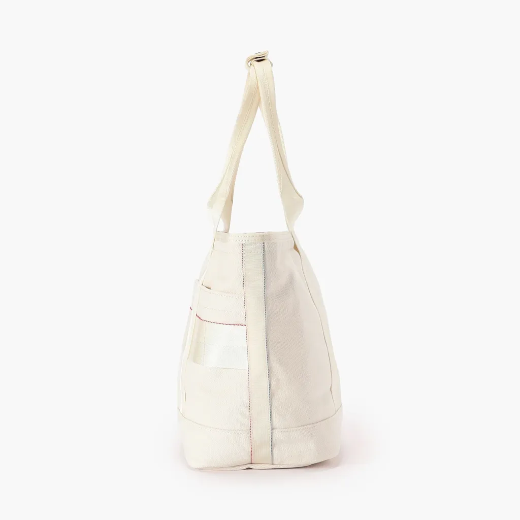 beautiful people CANVAS DISCRETE TOTE