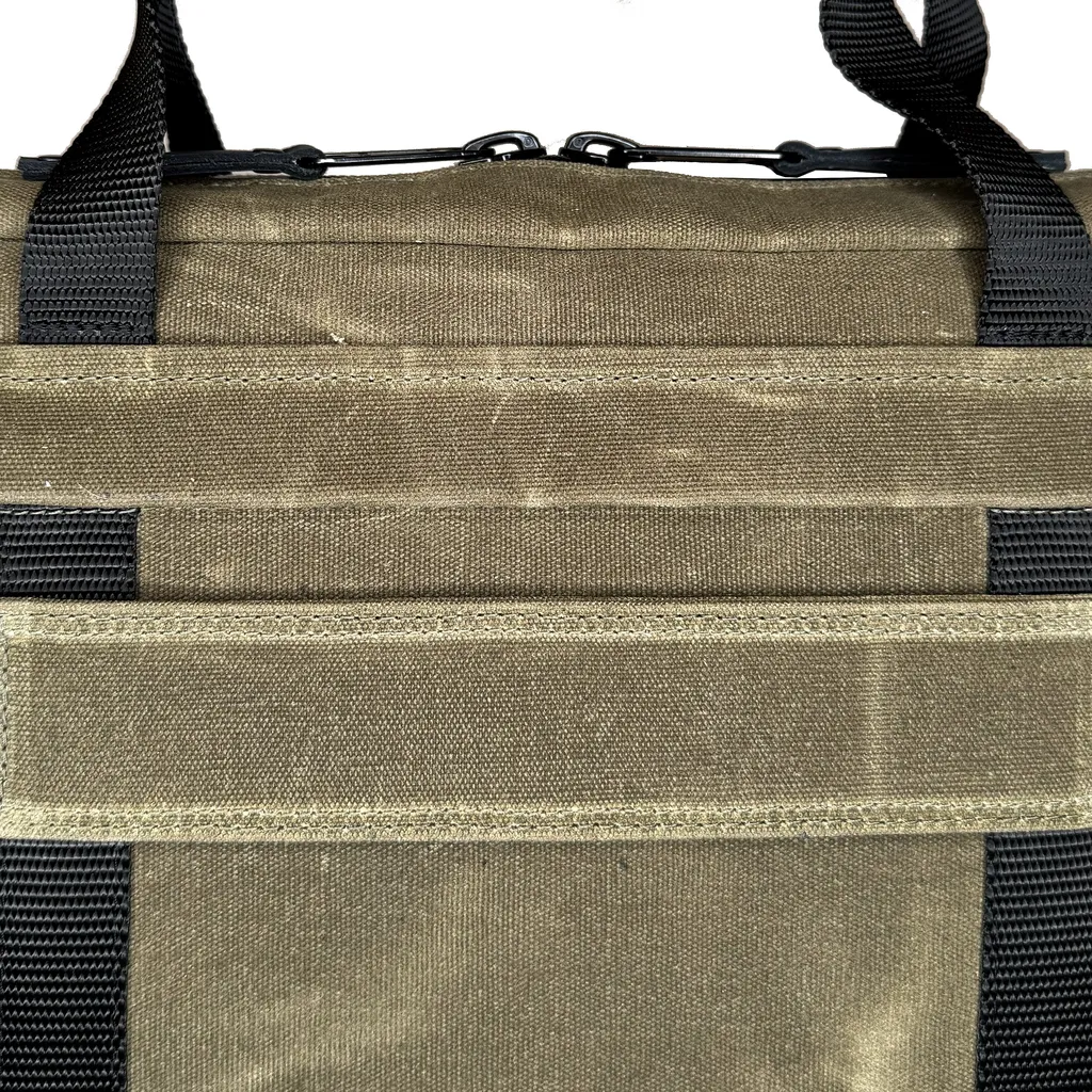 Defender Briefcase Olive Drab TexWax™ x Silver Lining Cordura