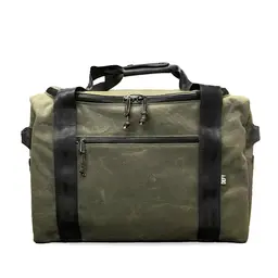 The Rover Backpack / Olive Drab TexWax™ x TexWax™ Autumn Plaid Wax Canvas