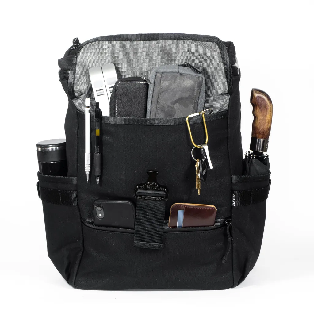 Menace Backpack 2.0 / Black TexWax™ Canvas