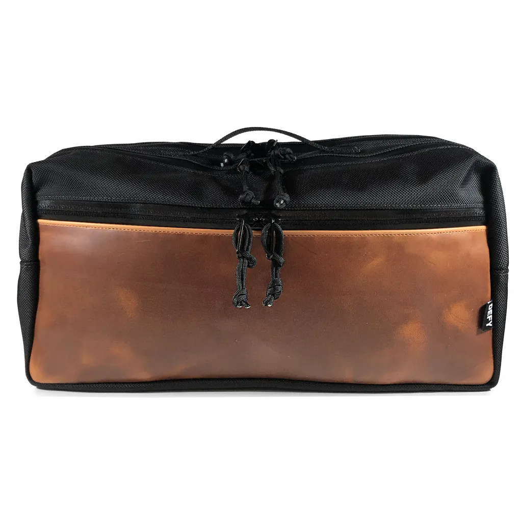 Insidious Sling / Ballistic Nylon + Horween Cavalier Whiskey Leather