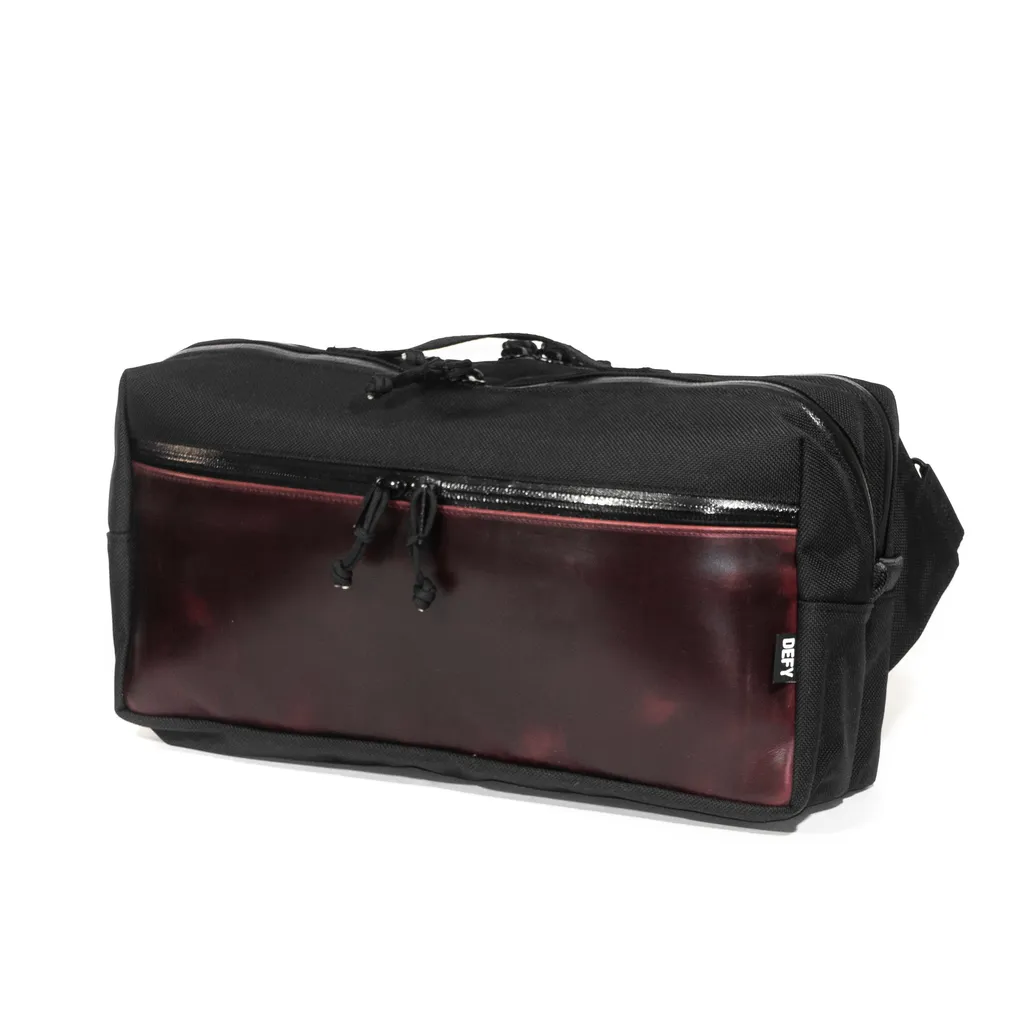 Insidious Sling / Ballistic Nylon + Horween Oxblood Chromexel® Leather