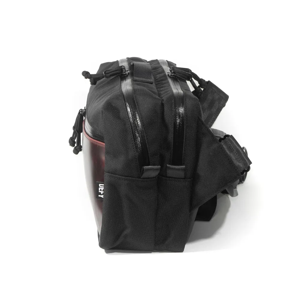 Insidious Sling / Ballistic Nylon + Horween Oxblood Chromexel® Leather