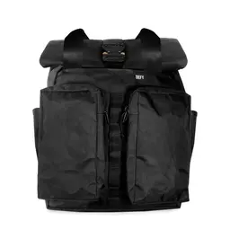 VerBockel 'Day Pack' Roll Top Backpack 2.0 Black X-Pac / Low Stock