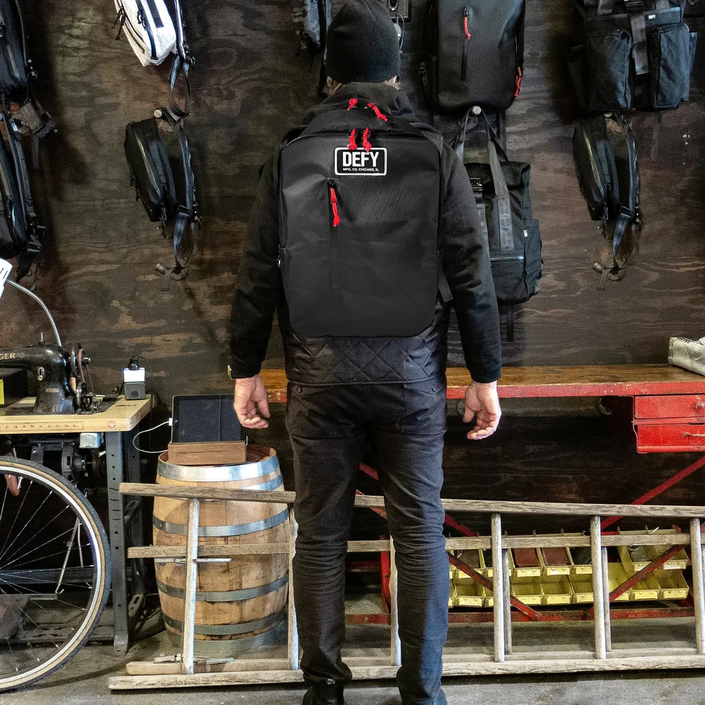 Bucktown Backpack / Black TexWax™ Canvas