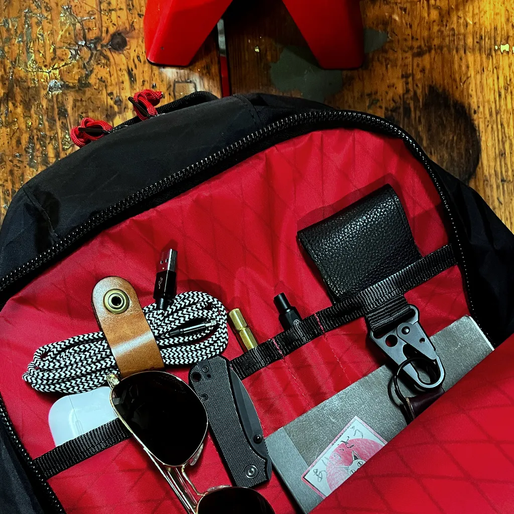 Bucktown Backpack / Black TexWax™ Canvas