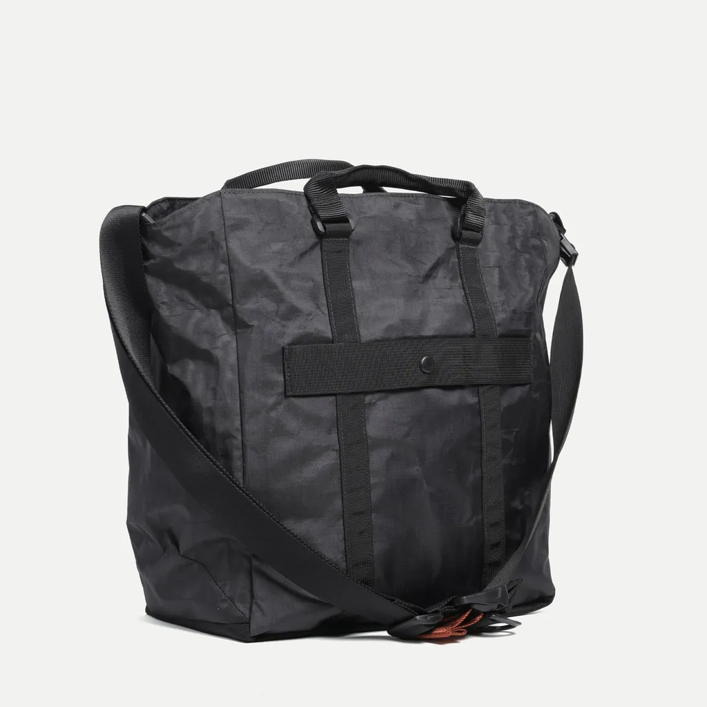 Utility Tote - Portrait - Dyneema - Black