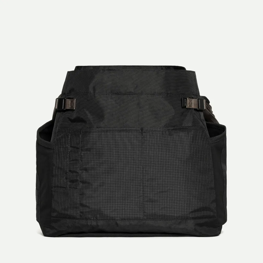 Cinch Tote - ECOPAK - Black/Grid