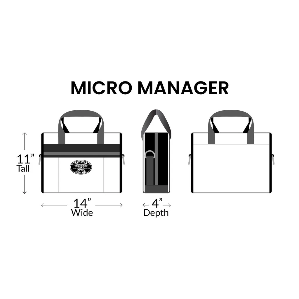 Micro Manager Tablet Briefcase