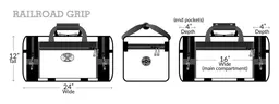 Railroad Grip Bag