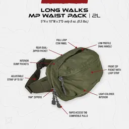Long Walks Multipurpose Waist Pack
