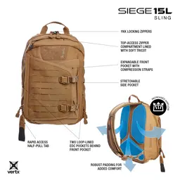 Siege 25L Tactical Backpack