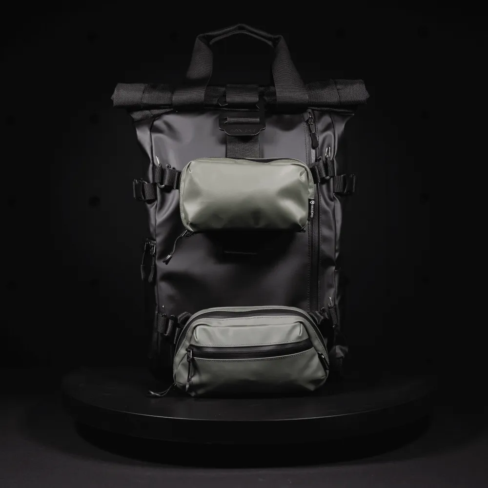 Tech Bag Medium in Wasatch Green