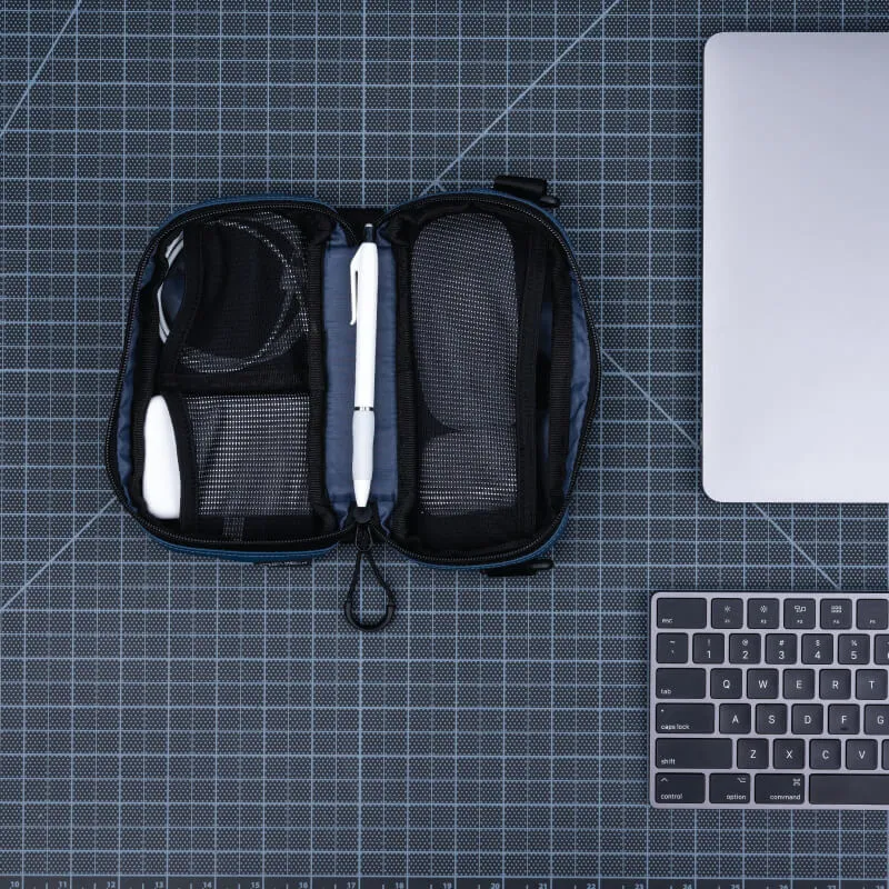 Tech Bag Small in Aegean Blue