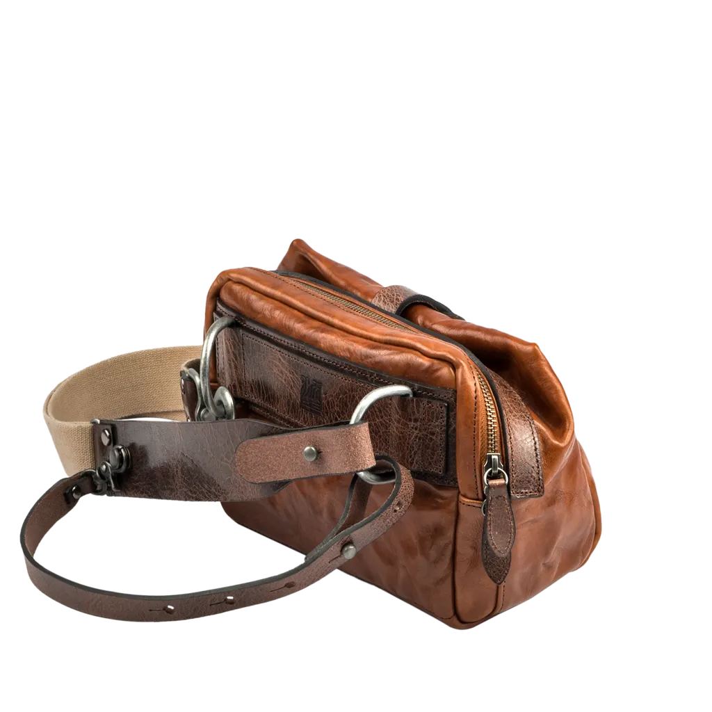"MINI RIDER" LEATHER SLING BAG