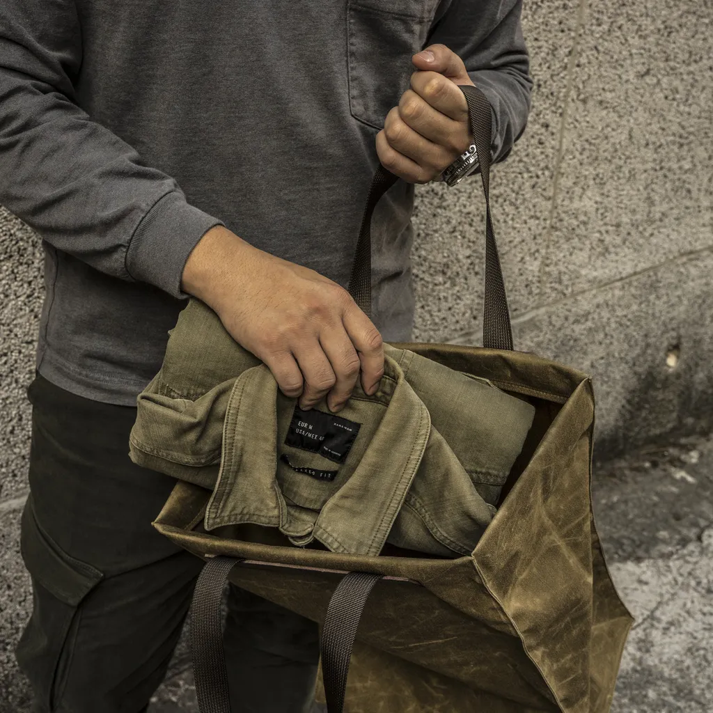 NYLON 18L FOLDABLE SHOPPING BAG